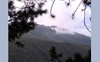  склон горы Андырчи, вид со склона горы Юсеньги