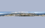  панорама с вершины горы Пшехо-Су