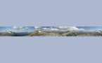  панорама с местечка, чуть ниже вершины Пшехо-Су