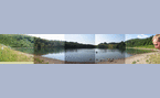  панорама озера Хуко