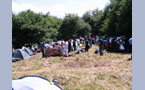 устройство палаточного лагеря на поляне