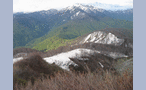  хребет Амуко взбирается на гору Большая Чура