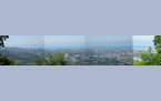  Панорама города с горы Пикет (1