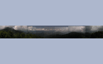  панорама с отметки 1570,3 м (при спуске с горы Иегош)