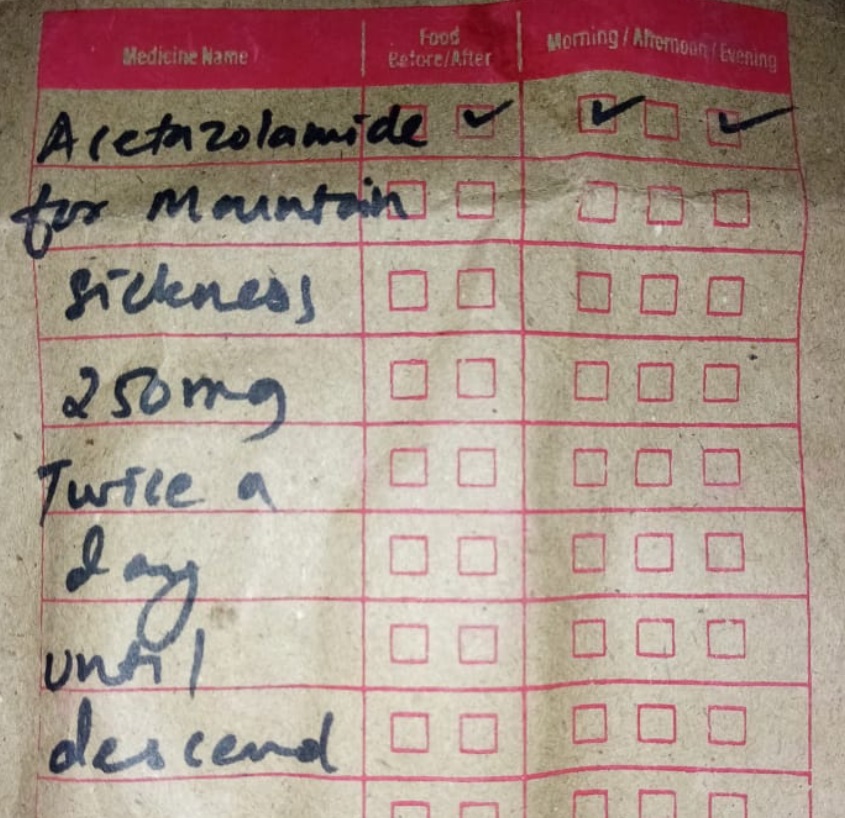 Парк "Сагарматха". Трек "Три перевала", на пределе физических сил.