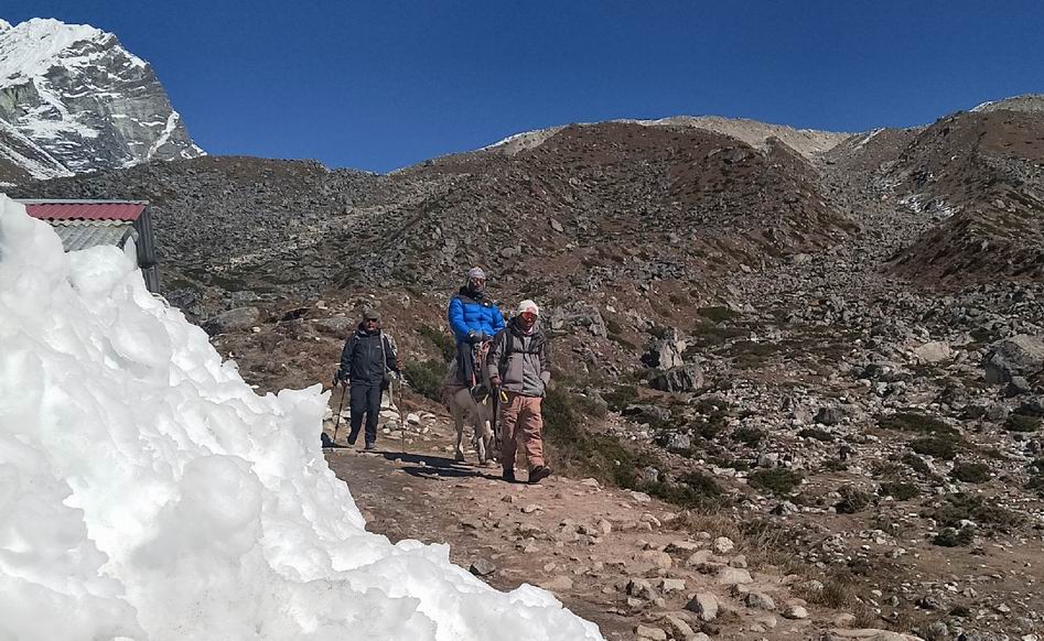 Парк "Сагарматха". Трек "Три перевала", на пределе физических сил.
