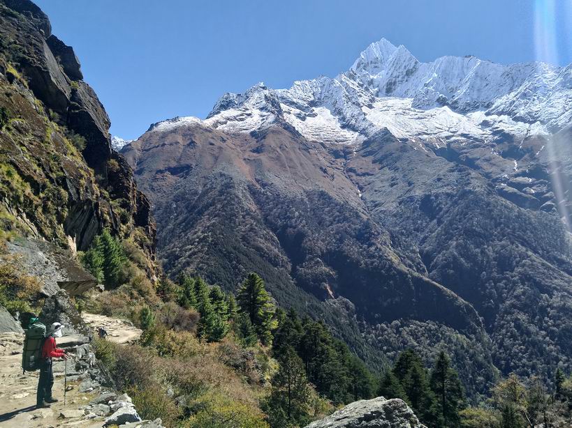 Парк "Сагарматха". Трек "Три перевала", на пределе физических сил.
