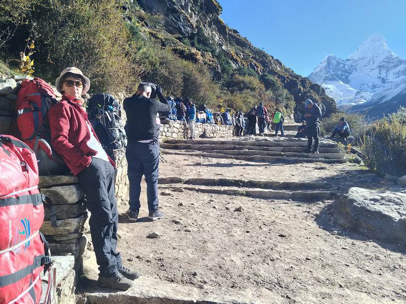 Парк "Сагарматха". Трек "Три перевала", на пределе физических сил.