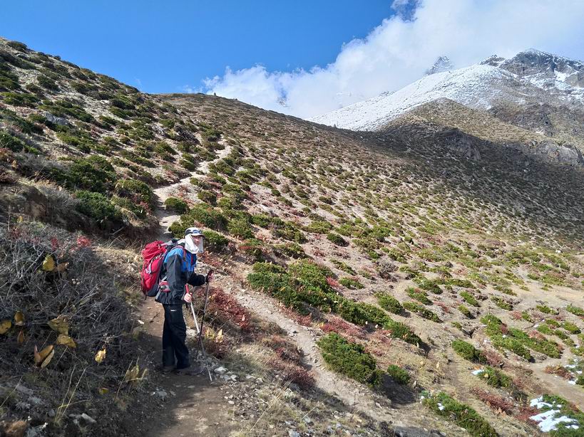 Парк "Сагарматха". Трек "Три перевала", на пределе физических сил.