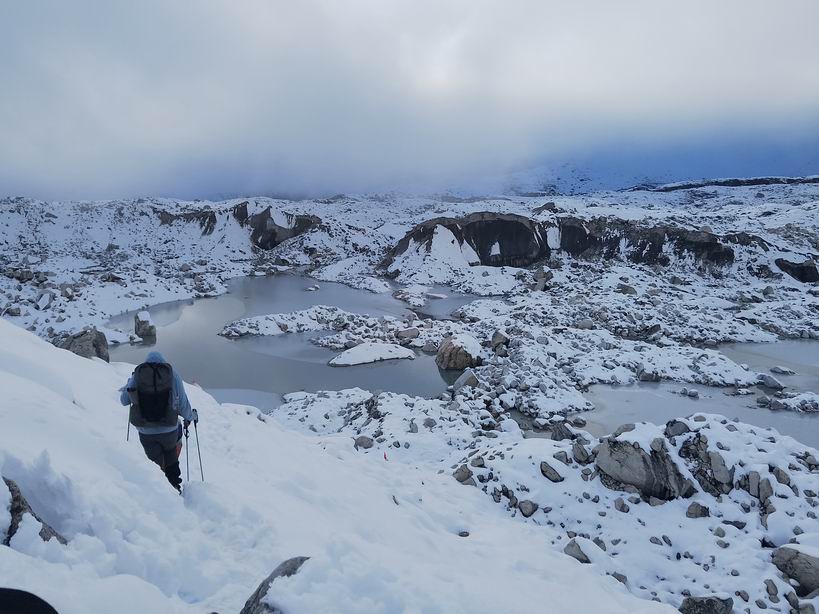 Парк "Сагарматха". Трек "Три перевала", на пределе физических сил.